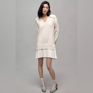 NWT English factory twofer sweater dress